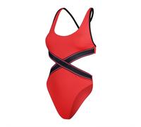 Speedo Womens S 1pc 610 in Red - Size 8 UK