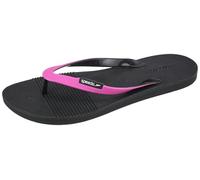 Speedo Women's Saturate II Thong Flip Flop, Black/Diva, 4 UK