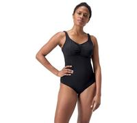 Speedo Womens Shaping Aquanite Swimsuit, Black, Size 12, Women Black