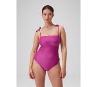 SPEEDO Womens Shaping Bandeau Swimsuit 10