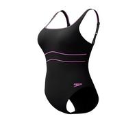 Speedo Women's Shaping ContourEclipse Swimsuit Swimming Costume Black Size 34" Approx UK 10
