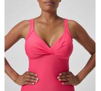 Speedo Women's Shaping Cross Knot Swimsuit Swimming Costume Swimwear Front BNWT