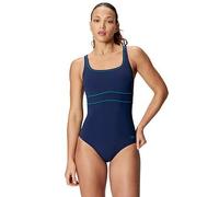 Speedo - Women's Shaping Contoureclipse Swimsuit - Swimsuit size 12, blue