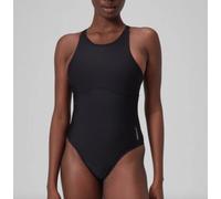 Speedo Women's Solid High Neck Swimsuit Swimming Costume Swimwear BNWT