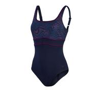 Speedo Womens Spdscu 1pc in Af - Navy - Size Small