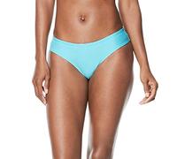 Speedo Women's Standard Swimsuit Bottom Bikini Endurance Cheeky Hipster, Blue Atoll, Small