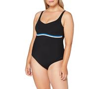 Speedo Womens Swimsuit Contourluxe Body Shaping Swimsuit Black Size UK 10 / 32
