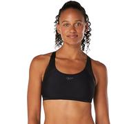 Speedo Women's Swimsuit Quantum Bikini Top Black, Large