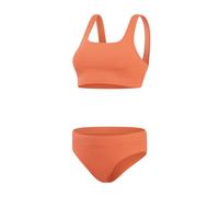 Speedo - Women's Textured Deep U-Back 2 Piece - Bikini size 12, multi