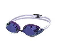 Speedo Women's Vanquisher 3.0 Mirrored Swimming Goggles, Purple Haze/Iris/Silver Mirror, One Size