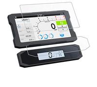 SpeedoAngels Dashboard Screen Protector for CRF1100L AFRICA TWIN (2020+) 2 x Ultra Clear & 2 x Anti Glare