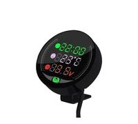 Speedometer 9-24V 5-In-1 Motorcycle Accessories Led Night Vission Multi-function Voltmeter For Volatge Timer Temperature UsbCharger