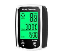 -speedometer, bike ranges are compatible with a wide range of compatibility, so you can take your time | Waterproof bike odometer and speedometer Wired | Automatic wak