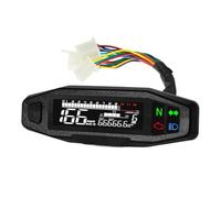 Speedometer For KR200 Universal RPM Motorcycle Meter Speedometer Waterproof Digital Odometer Electric Carburetor Instrument(With sensor)