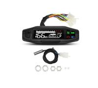 Speedometer Gauge Universal Digital Motorcycle Speedometer Moto Meter Digital Tachometer Odometer Instrument Sensor Speed Gauge Tacho RPM