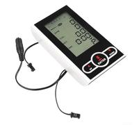 Speedometer Monitor Display For Exercise Bikes Multi Function Display For Tracking Time, Mileage, Calories Burned And Heart Rate