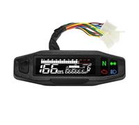 Speedometer Motorcycle Odometer Speedometer Tachometer 12000RPM Gear TRIP ODO Voltage Gauge Kit Speed Tacho Meter