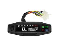 Speedometer Motorcycle Universal Digital Dashboard Km/h MPH Odometer Meter Motor Gauge Sensor With Y/Z/W Bracket Speedometer(Only gauge no holder)