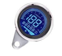 Speedometer Odometer Motorcycle Digital Speedometer Retro Odometer Fuel Meter Universal DC 12V Tachometer Indicator Scooter ATV Meter