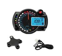 Speedometer Odometer Motorcycle Speedometer 7 Colors Moto Dashboard Digital Odometer Tachometer Fuel Meter MAX 299KM/H Speed Gauge Meter