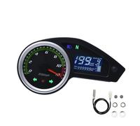 Speedometer Odometer Motorcycle Tachometer 12000RPM Universal Digital Odometer Tachometer Cluster Dashboard For Brazil 250 RPS For Hawk 250