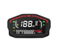 Speedometer Odometer Motorcycle Thermometer Digital 12V Speed Meter Speedometer Universal Board Motorcycles Dashboard Adjust Odometer