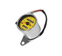 Speedometer Odometer Universal Motorcycle Backlight Dual Odometer 0-140KM/H Speedometer Gauge Vintage Tachometer