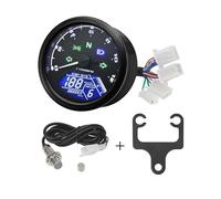 Speedometer Odometer Universal Motorcycle Instrument Digital Speedometer Meter Sensor Tachometer 0~12000RPM For 1-4 Cylinder Motorbike 12V
