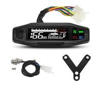 Speedometer Odometer Universal Motorcycle Speedometer Digital Speed Meter Tachometer Dashboard Instrument Panel Meter Display Y Bracket