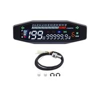 Speedometer Odometer Universal Motorcycle Speedometer Upgraded 12000 RPM Digital Motorcycle Tachometer Motorbike Odometer Oil Gauge