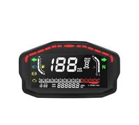 Speedometer Odometer Universal Tachometer Outboard Motorcycle Digital Panel Oil Gauge With Fuel Sensor Moto Speedometer For 1 2 4 Cylinder