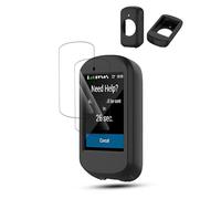 Speedometer Protective Case for Garmin Edge 830 / Edge 530，daunke 2 screen protectors + 1 protective case，Shockproof and vibration-resistant，Black