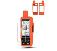 Speedometer Protective Case for Garmin GPSMAP H1，daunke screen protectors + protective case ，Shockproof and vibration-resistant，Orange