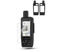 Speedometer Protective Case for Garmin GPSMAP H1，daunke screen protectors + protective case ，Shockproof and vibration-resistant，Black