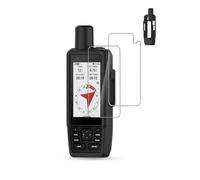 Speedometer Protective Case for Garmin GPSMAP H1i plus，daunke 2 Pack screen protectors + Silicone protective case ，Shockproof and vibration-resistant，Black