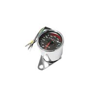 Speedometer Tachometer Motorcycle Universal Accessories Plating Speedometer 3 Indicator Lights Odometer Gauge Miles Motorcycle Speed Meter