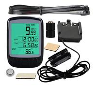 Speedometer Tracker - Bikes Odometer LCD Display, Wired Multifunction Cycle Computer | Remote Mileage Monitor Device, Compact Data Tracker For M Bikes