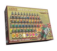 The Army Painter Speedpaint Mega Set 2.0, 50 Paints + Base Brush Combo