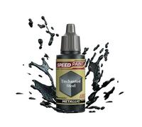 The Army Painter Speedpaint Enchanted Steel 2.0, Single Acrylic Paint 18ml One-coat Painting Soloution For Fantasy Tabletop Miniatures Like Warhammer 40k and Dungeons And Dragons Figures