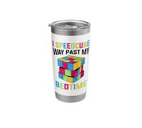 Speedsolving Expertise Design Puzzle Cube Master Art Stainless Steel Insulated Tumbler