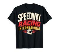 Speedway Racing Vintage Dirt Track Speedway Racer Value Graphic T-Shirt