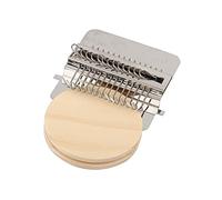 Speedweve Darning Loom, Handheld Wooden Braiding Machine with Needles Quick Mending Tool for Beginners Weaving Clothes or DIY Craft (Silver M)