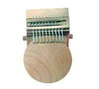 Speedweve Type Loom DIY Tool with Wooden Disc Darning DIY Crafts Making Tool 14 Pin