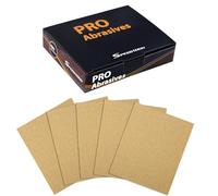 SPEEDWOX 1/4 Sheet Sandpaper Sheets 25PCS Premium Sand Paper 150 Grit Sanding Sheets 5.5" x 4.5" Sandpaper for Wood Metal Automotive Furniture Woodworking Clip-On, Hand Sanding Blocks