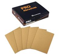 SPEEDWOX 1/4 Sheet Sandpaper Sheets 25PCS Premium Sand Paper 220 Grit Sanding Sheets 5.5" x 4.5" Sandpaper for Wood Metal Automotive Furniture Woodworking Clip-On, Hand Sanding Blocks