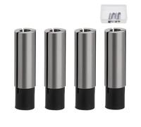 SPEEDWOX 1/4" to 1/8" Collet Adapter 4pcs High Carbon Steel CNC Engraving Bit Router Converter Router Collet Adapter Converter for CNC for Engraving Machine, Milling Bit, Die Grinder & Lathe Cutter
