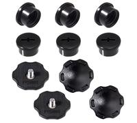 SPEEDWOX 10 Pcs Football Helmet Thumb Screws And Bladder Valve Screws Chinstrap Thumb Accessories For Youth Football Helmet Chinstrap Stabilization System