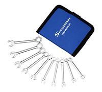 SPEEDWOX 10 Pcs Mini Combination Wrench Set, 4-11mm Open and Box End for Automotive, Industry, Electronics, Mechanic, Home, Hobby - High Carbon Steel