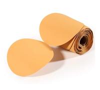 SPEEDWOX 100 Pcs 240 Grit Sandpaper Roll 6 inch Round Sanding Discs Adhesive Back PSA Sticky Back No Hole Stick and Sand Sandpaper for Wood, Auto Body Repair, Marine, Paint, Metal and Plastics