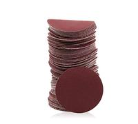 SPEEDWOX 100PCS 2" 320 Grit Sanding Discs, Hook and Loop No Hole Sandpaper